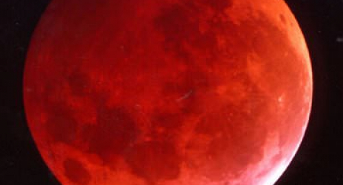 L’eclissi totale di Luna rossa